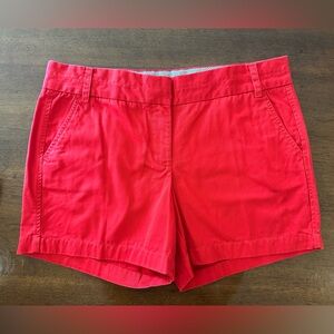J. Crew 4” Inseam Chino Shorts Women’s Size 10